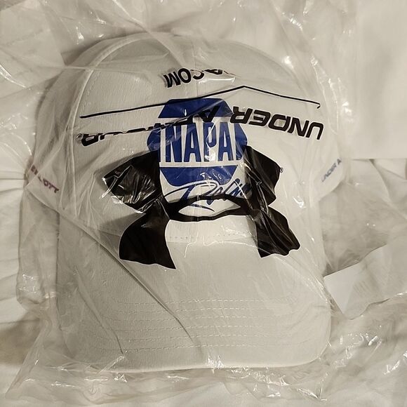Under Armour NASCAR NAPA 24 Chase Elliot Velcroback Hat - New - Picture 12 of 12
